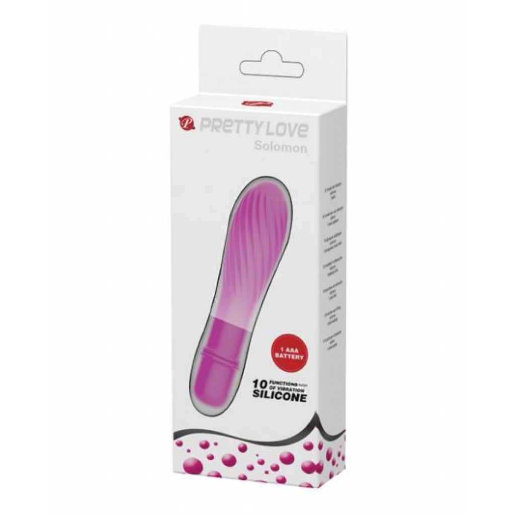 Pretty Love Solomon Vibrator - Fuchsia