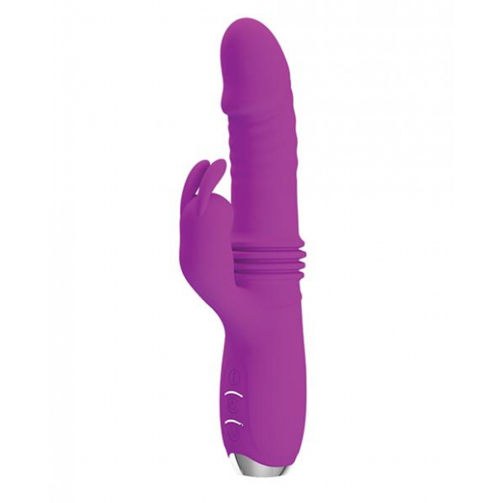 Pretty Love Dorothy Thrusting Rabbit Vibrator - Purple