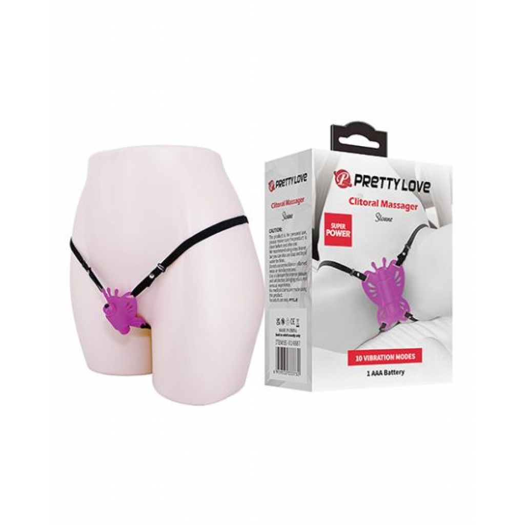 Pretty Love Sloane Battery Powered Clit Stim - Fuchsia