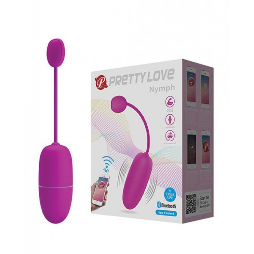 App-Controlled Vibrating Egg - Fuchsia