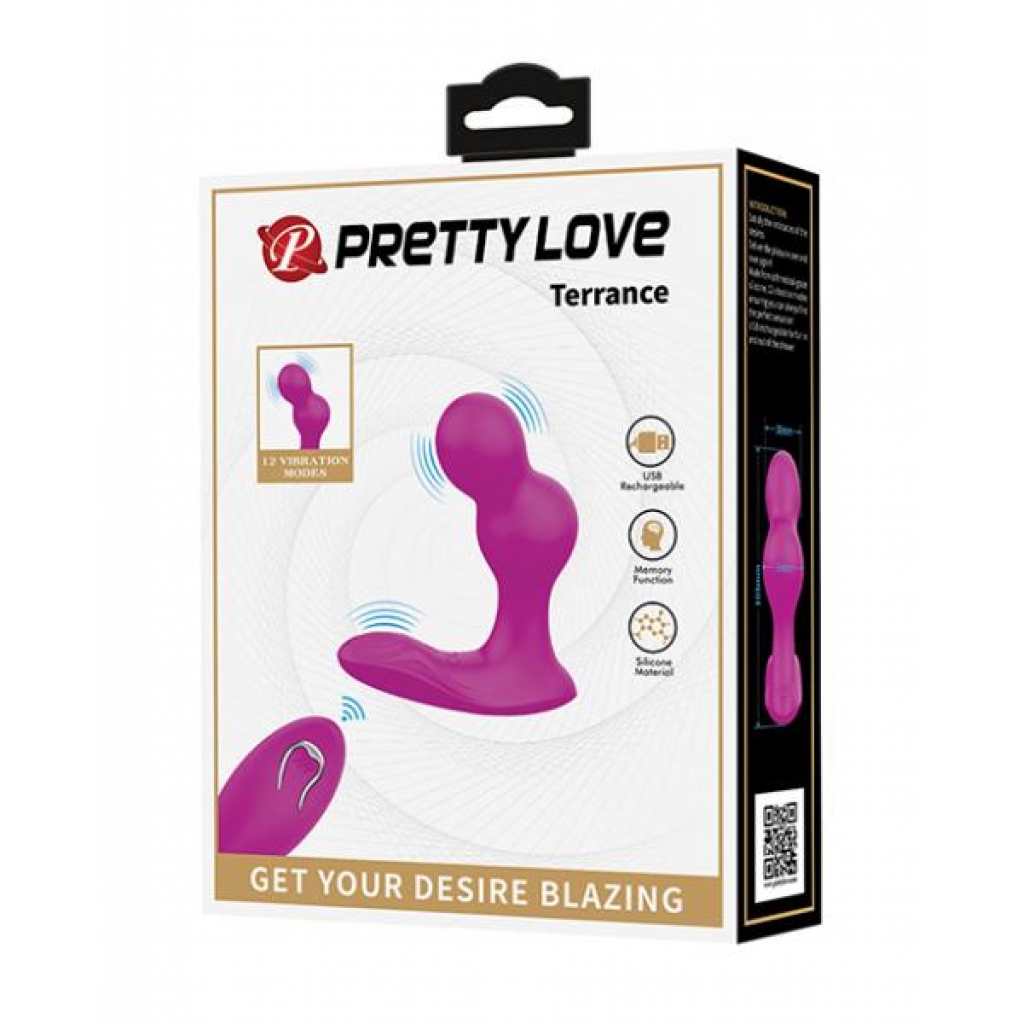 Pretty Love Terrance Dual Stimulator - Fuchsia