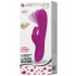 Pretty Love Dylan Bunny Ears Come Hither Rabbit Vibrator - Purple