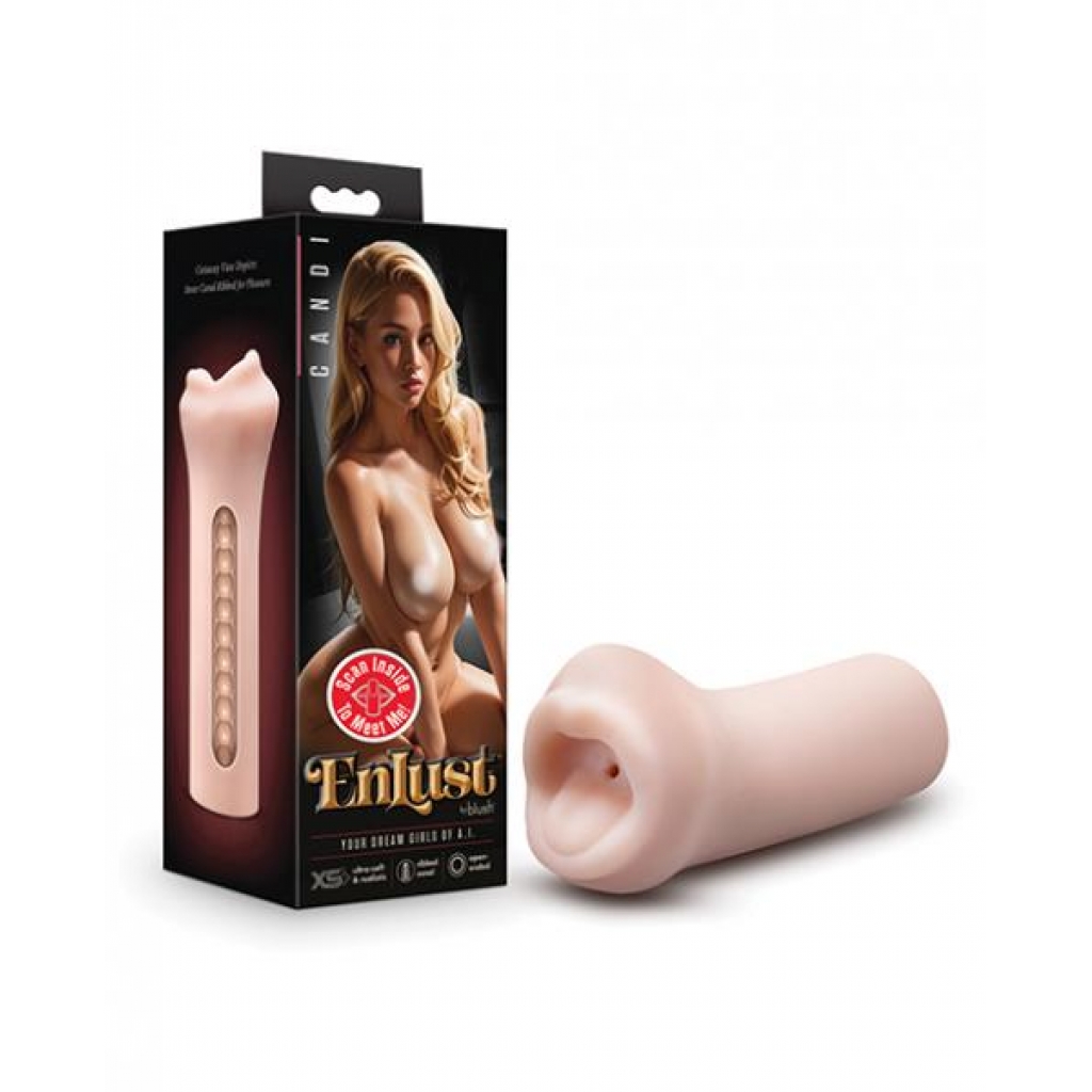 Blush Enlust Mouth Stroker - Candi