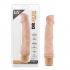 Dr Skin Cock Vibe #6 - 9 inches Dong Beige