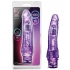 B Yours Vibe #7 Purple Realistic Vibrating Dildo