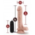 Dr Skin Dr James 9 inches Vibrating Cock - Beige