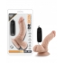 Dr Ken 6.5 inches Vibrating Cock with Suction Cup Beige