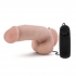 The Quarterback Vibrating Realistic Cock - Beige Dildo