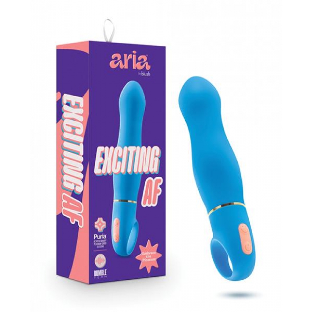 Powerful 10-Function G-Spot Vibrator – Blue