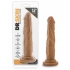 Dr Skin Basic 7.5 inches Realistic Cock - Mocha Tan