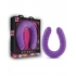 Ruse 18-Inch Silicone Slim Double Dong - Purple