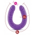 Ruse 18-Inch Silicone Slim Double Dong - Purple