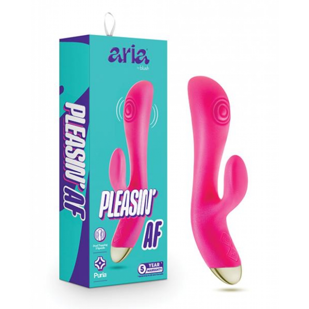 Blush Aria Pleasin' AF - Fuchsia Vibrator