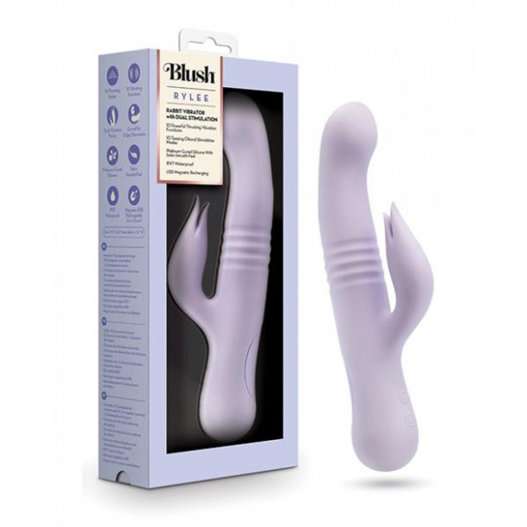 Blush Rylee Dual-Action Rabbit Vibrator - Lavender