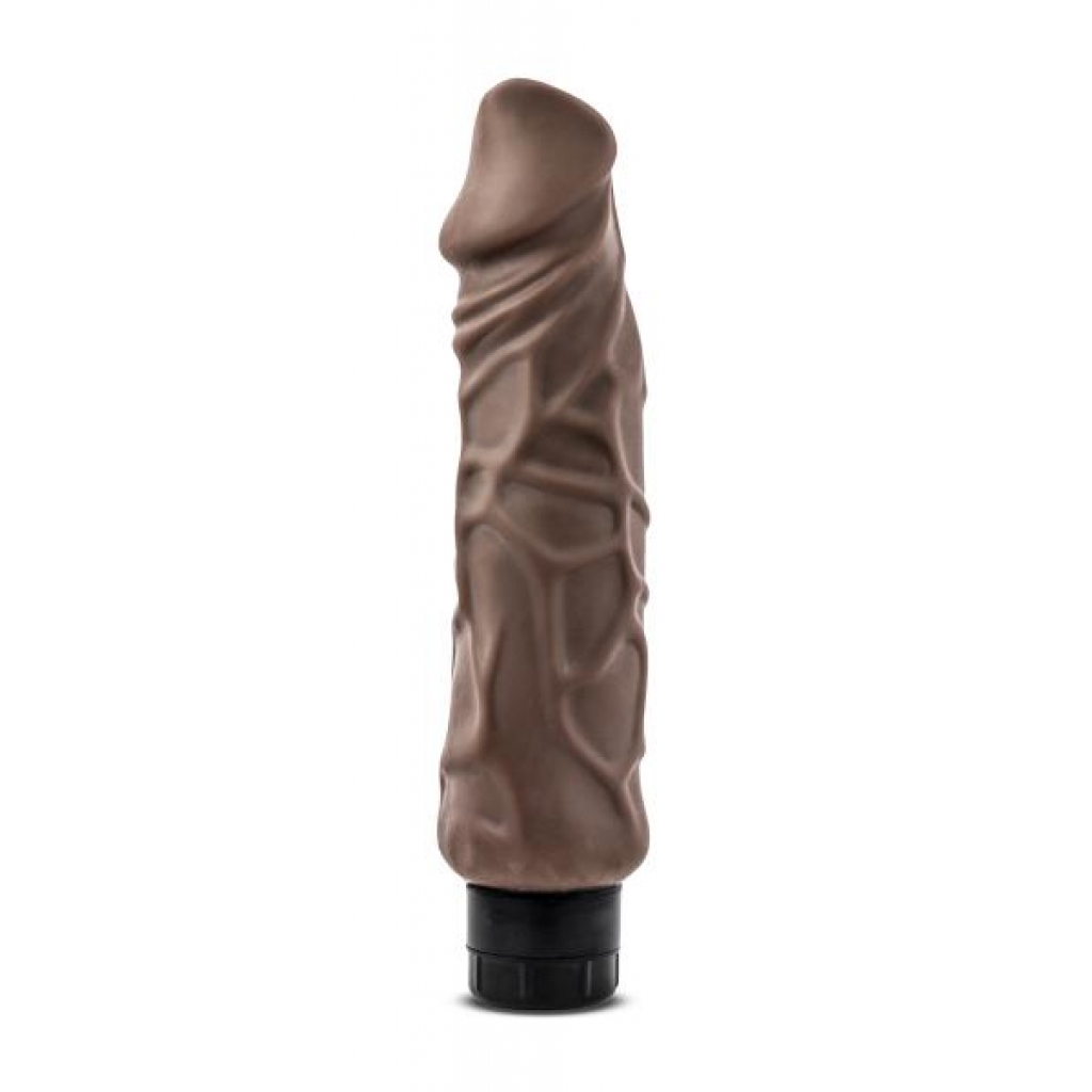 X5 Realistic Hard On Vibrating Dildo - Brown