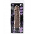 X5 Realistic Hard On Vibrating Dildo - Brown