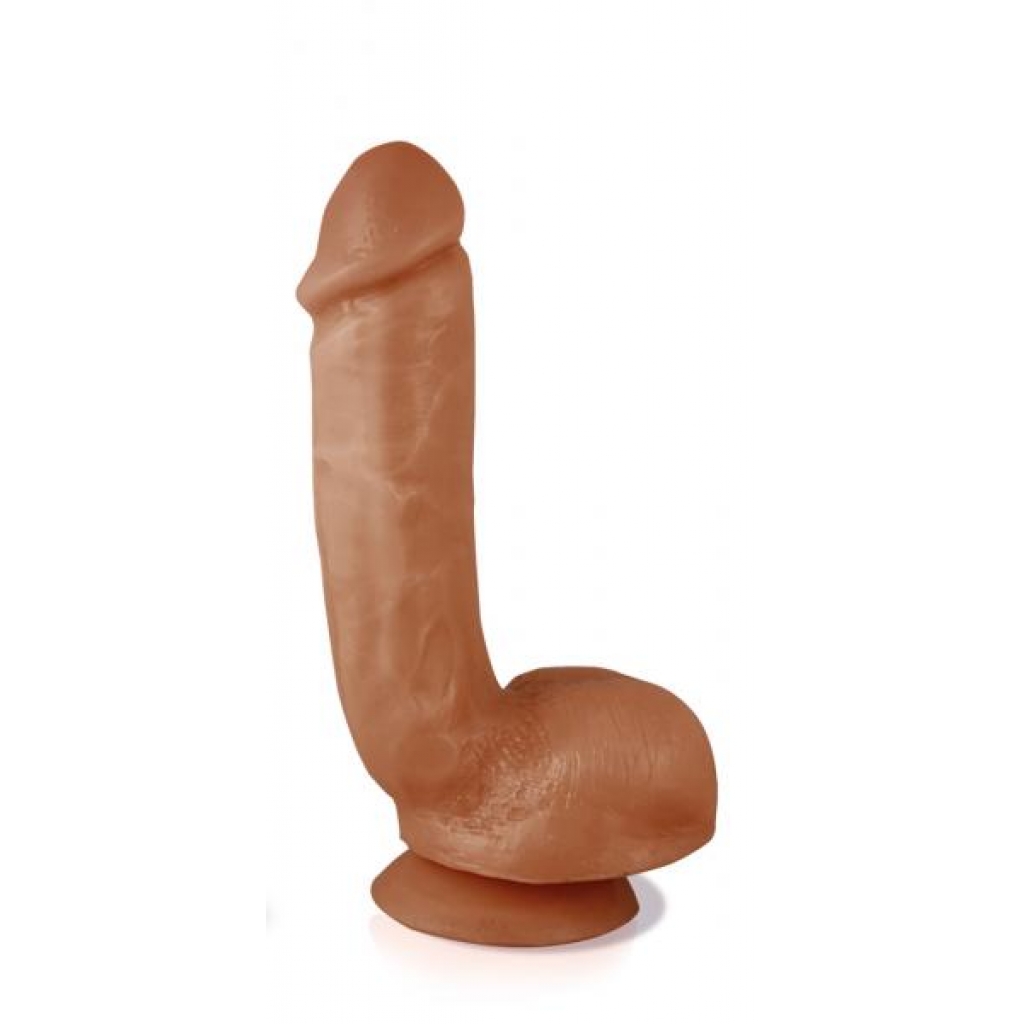 X5 Mister Grande Latin Brown Dildo - Realistic Design