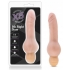 X5 Plus Mr Right Now - Vibrating Dildo in Beige