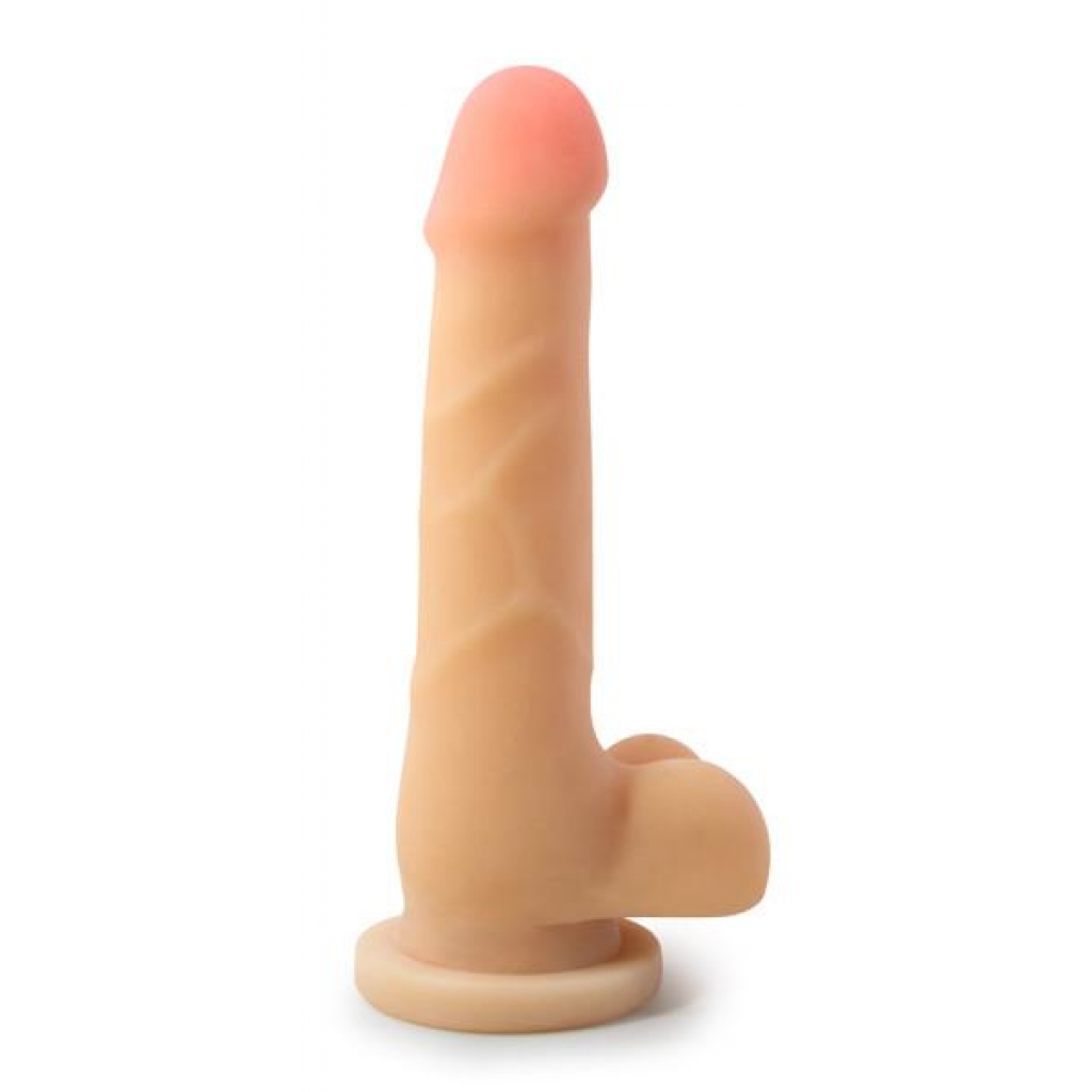 Au Naturel 7 Inches Sam Dildo - Beige