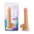 Au Naturel 7 Inches Sam Dildo - Beige