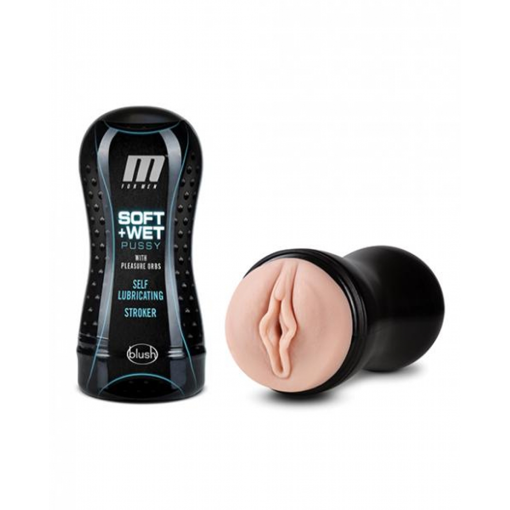 Blush M For Men Self-Lubricating Stroker - Vanilla