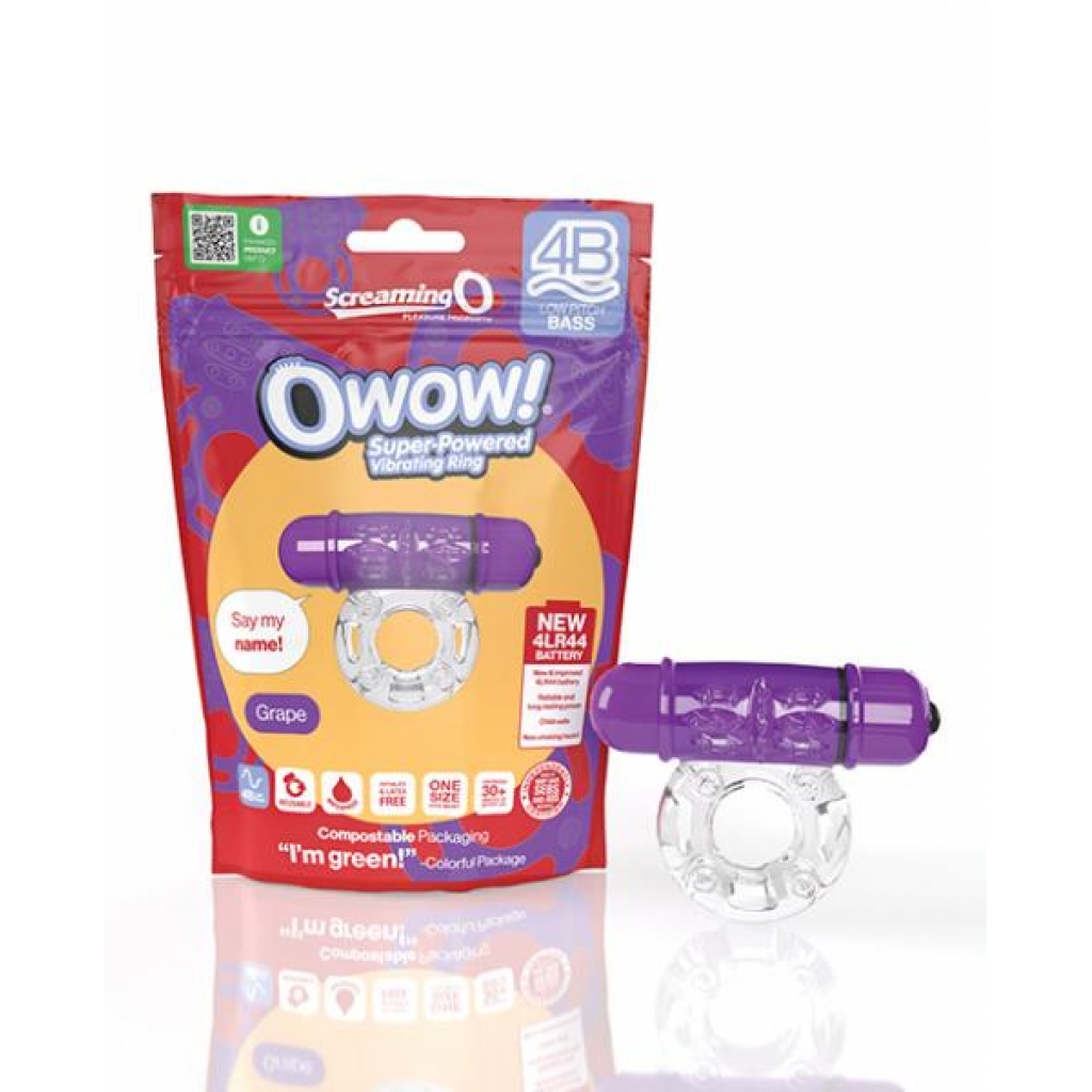 Screaming O 4B OWow - Vibrant Pleasure Ring