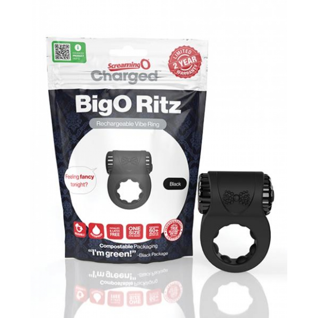 Screaming O Charged Big O Ritz - Rechargeable Vibe Ring