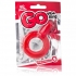 Screaming O Go Vibe Ring - Red