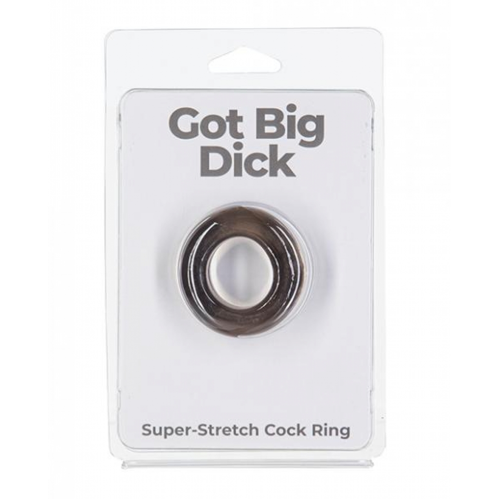 Got Big Dick Single Bumper Ring - Black