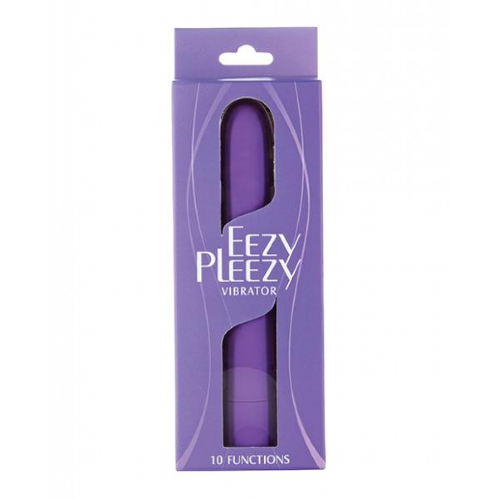 Eezy Pleezy Vibrator - Effortless Pleasure in Purple