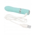 Pillow Talk Flirty Bullet Vibrator - Teal with Swarovski Crystal