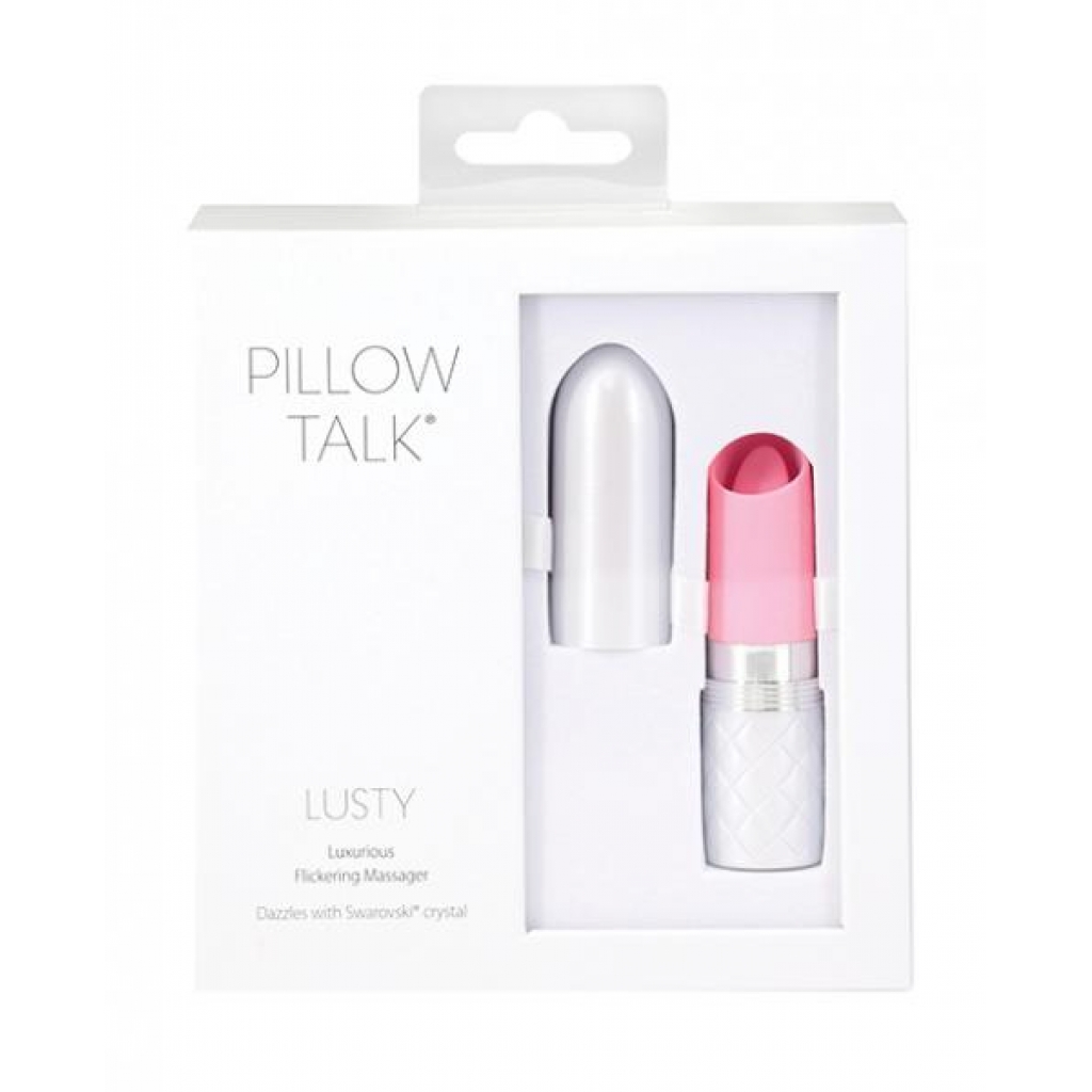 Pillow Talk Lusty Clitoral Stimulator in Pink