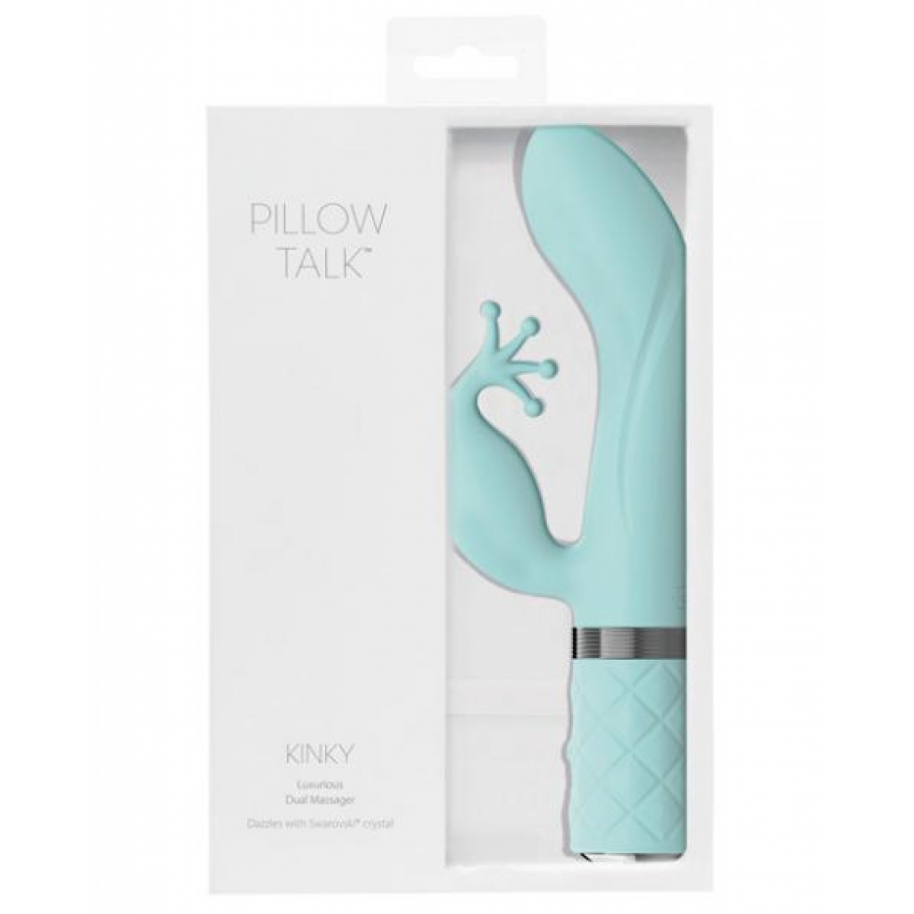 Pillow Talk Kinky Vibrator - Teal