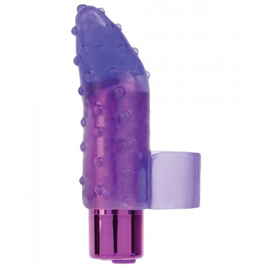 Frisky Finger Rechargeable Purple Vibrator