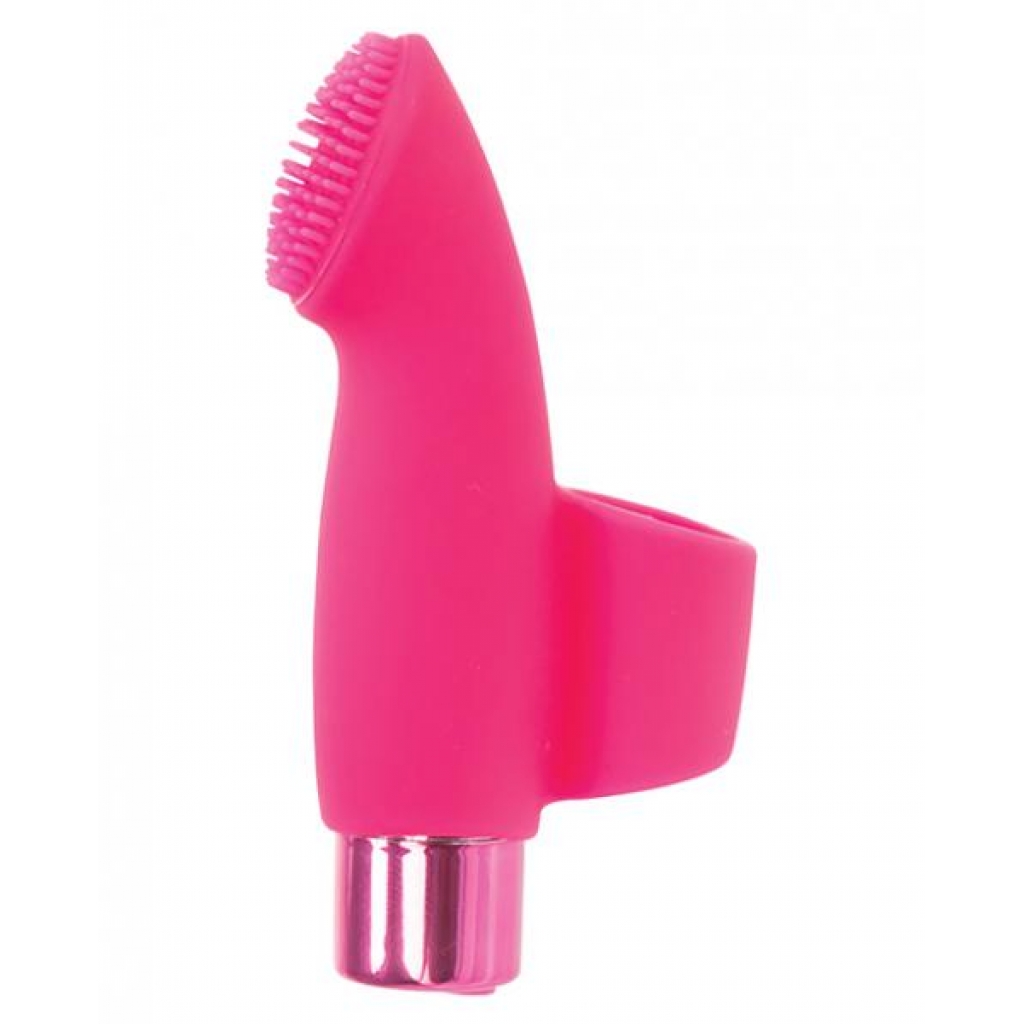 Naughty Nubbies Pink Silicone Finger Vibrator