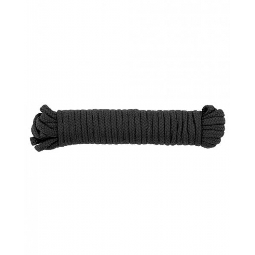 Spartacus Bondage Rope - 33ft - Black