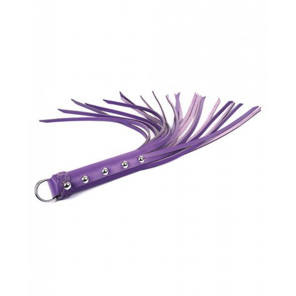 Spartacus 20-inch Strap Whip - Purple