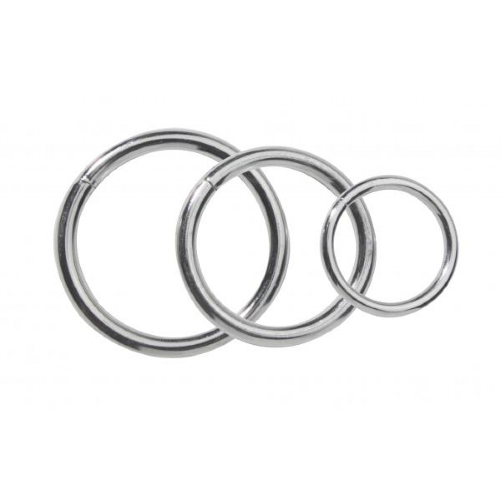 Nickel Ring Set - 3 Pack