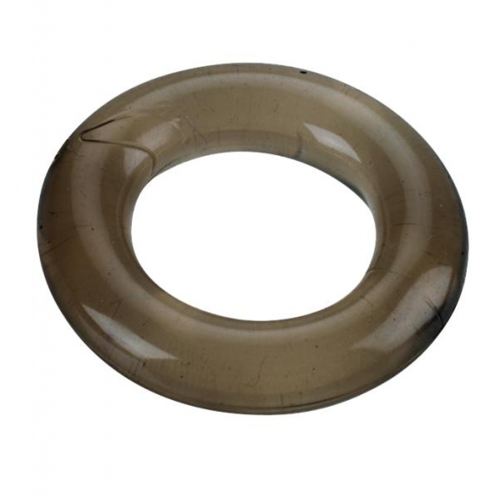 Elastomer Relaxed Fit Cock Ring - Black