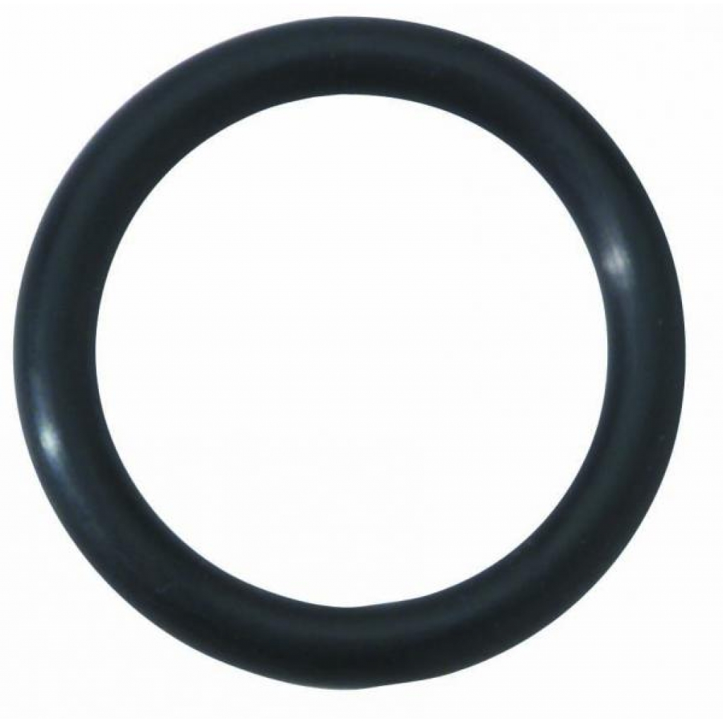 Rubber Cock Ring - 1 1/4 inch - Black