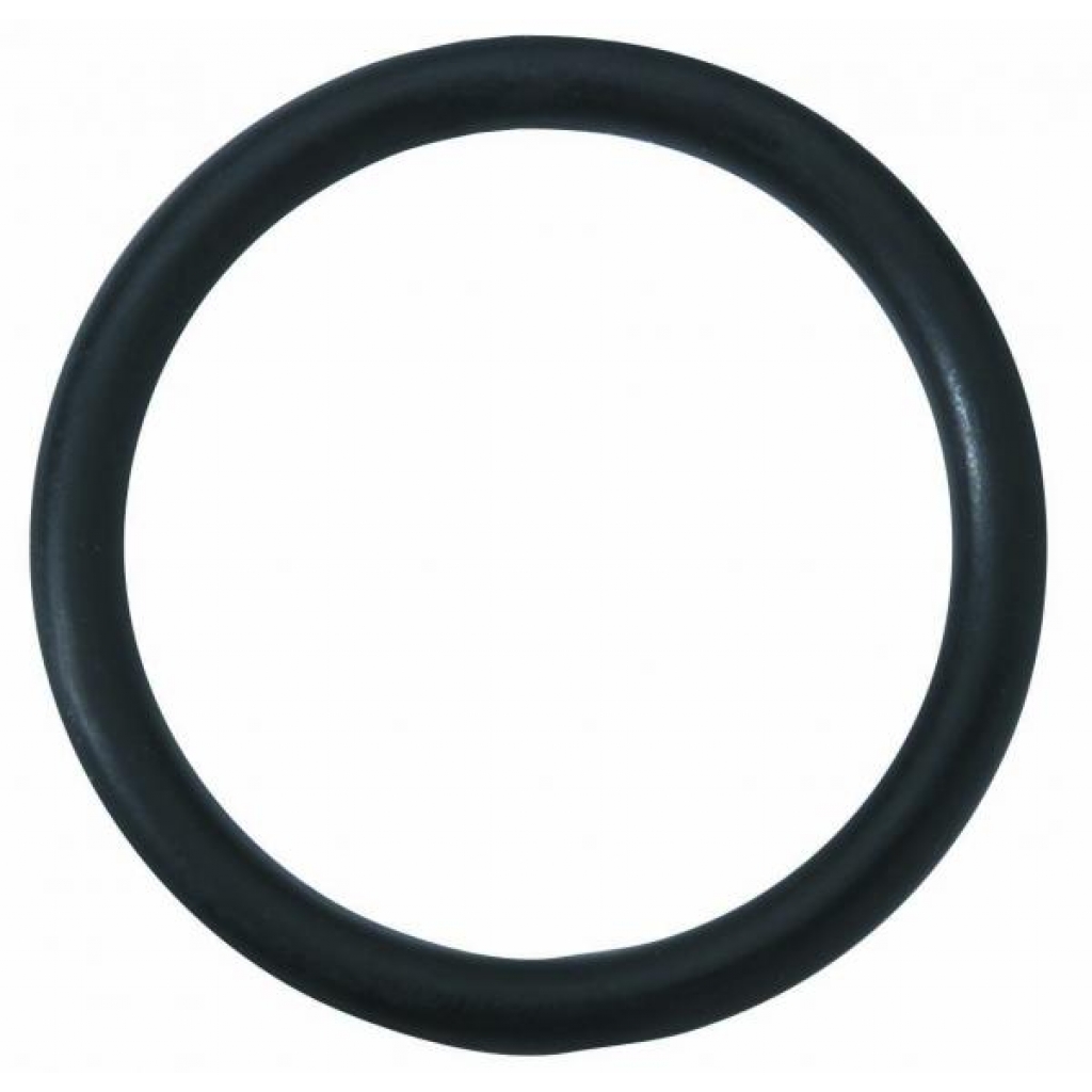 Rubber Cock Ring - 2 Inch - Black