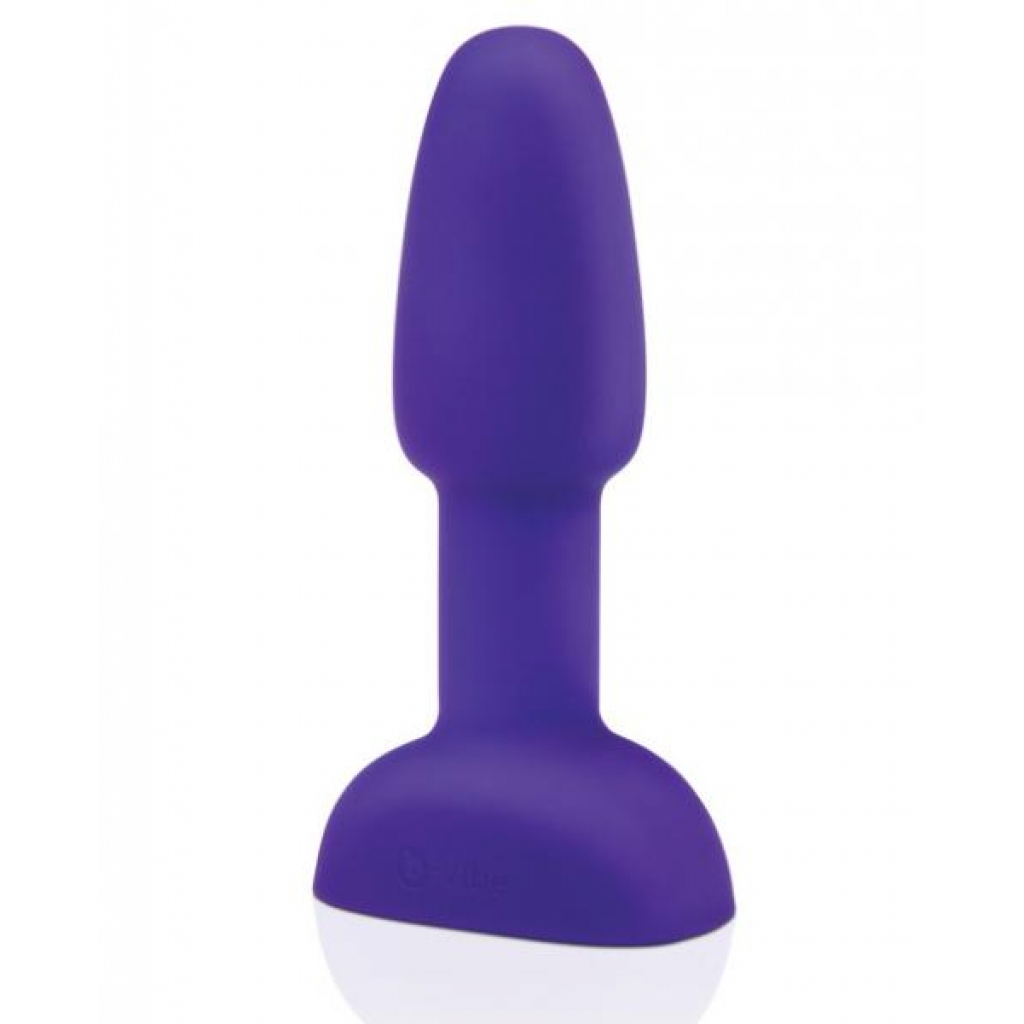 B-Vibe Rimming Petite - Purple Butt Plug