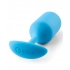 B-Vibe Snug Plug 3 - 6.35oz Weighted - Teal Blue