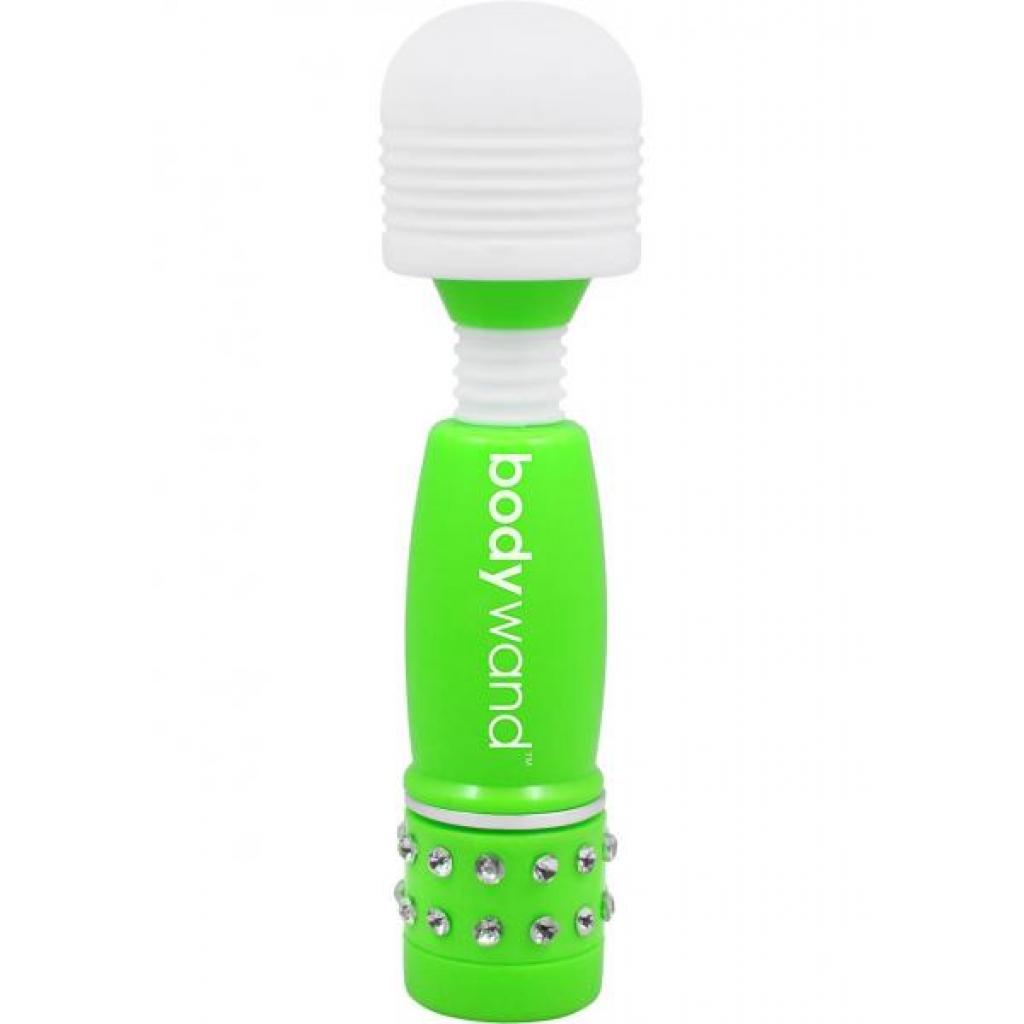 Bodywand Mini Massager in Neon Green - Compact Pleasure Device