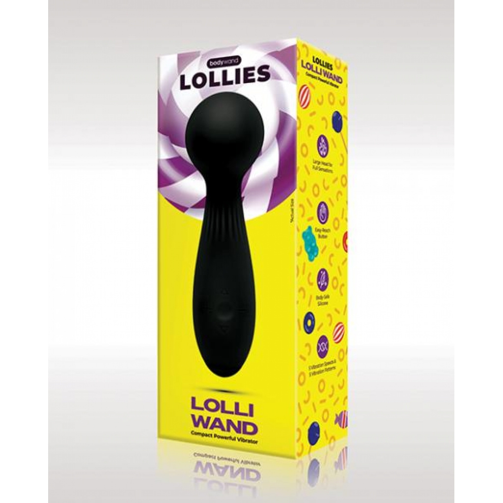 Lolli Wand Vibrator - Black