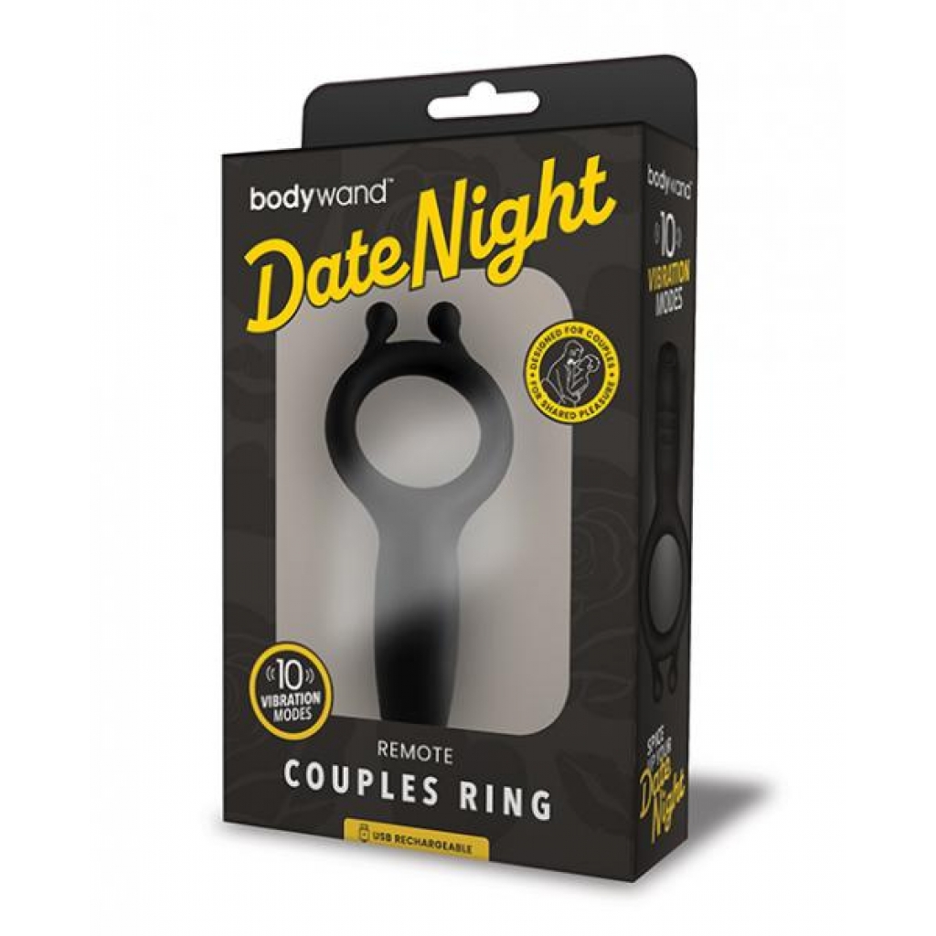 Xgen Bodywand Date Night Remote Couples Ring - Black