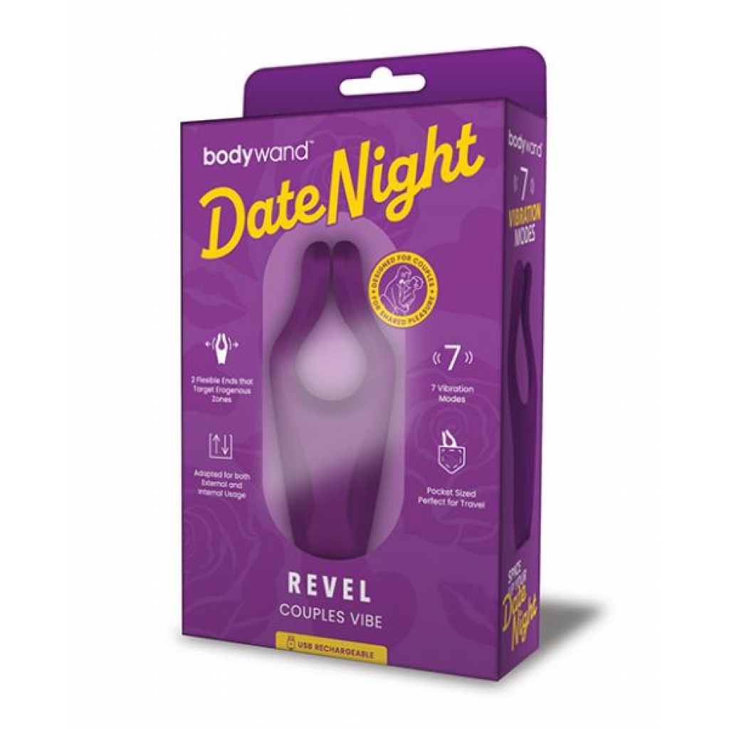 Xgen Bodywand Date Night Revel Couples Vibe - Purple