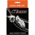 CB-6000 Male Chastity Device - Clear 3 1/4