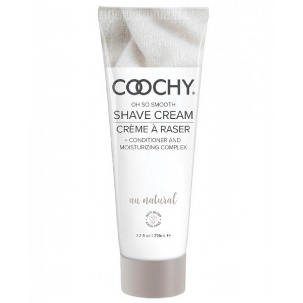 Coochy Shave Cream - Au Natural - 7.2 Fluid Ounces