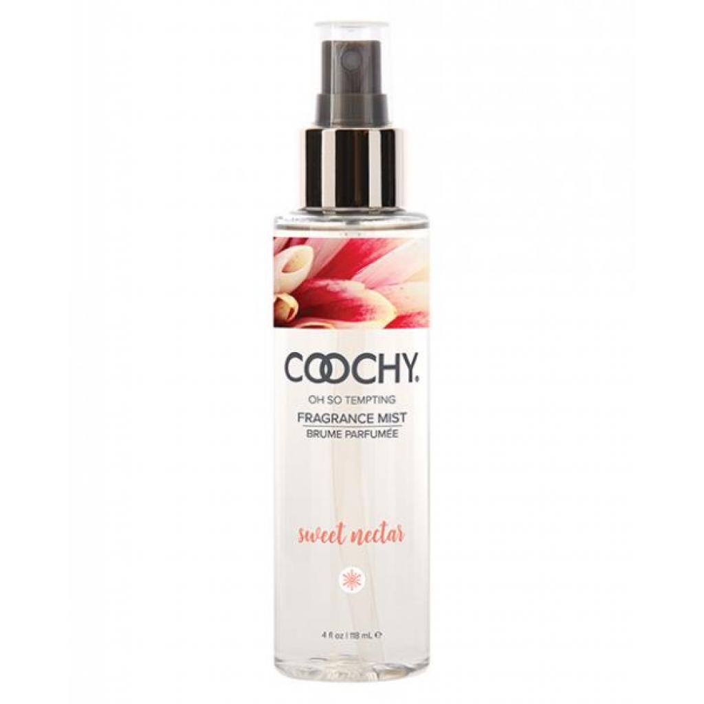 Coochy Fragrance Mist - Sweet Nectar - 4 Fl Oz